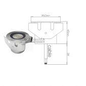 Mini Led Empotrar Inox IP68 1,3W 6000K 24V IK10 - 4