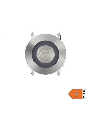 Mini Led Empotrar Inox IP68 1,3W 6000K 24V IK10 - 5