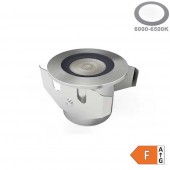 Mini Led Empotrar Inox IP68 circular 6000K 1,3W 24V - 1