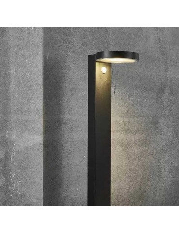 Baliza Solar LED Circular 60cm Antracita Sensor PIR - 3