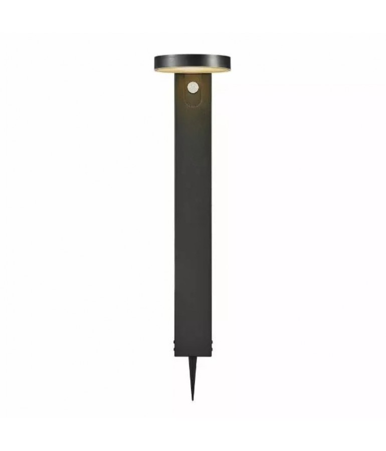 Baliza Solar LED Circular 60cm Antracita Sensor PIR - 1
