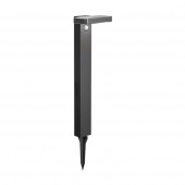 Baliza Solar LED Cuadrada 60cm 9W Antracita Sensor PIR - 7