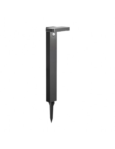 Baliza Solar LED Cuadrada 60cm 9W Antracita Sensor PIR - 7