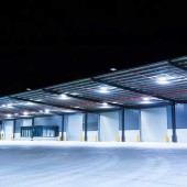 Campana Industrial LED Cuadrada 200W IP65 Aluminio - 5