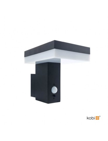 Aplique Solar LED Pared CUADRADO Sensor movimiento PIR - 13
