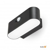 Aplique Solar LED Pared Sensor movimiento PIR - 7