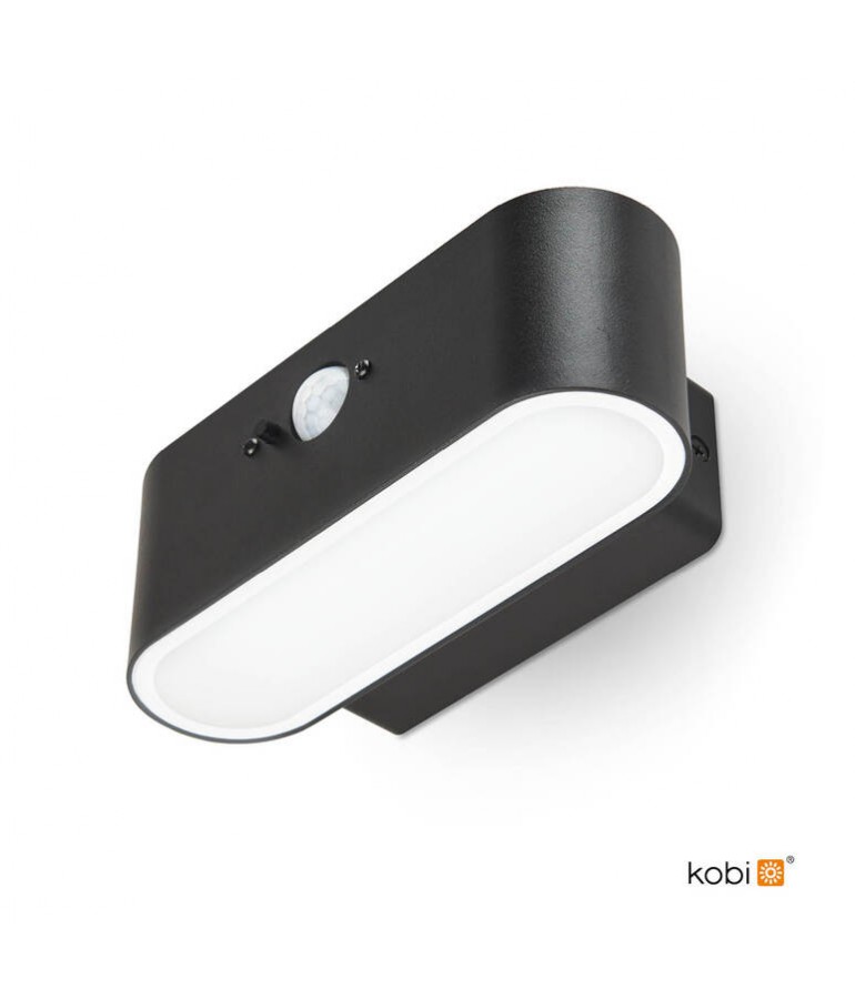 Aplique Solar LED Pared Sensor movimiento PIR - 7