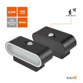 Aplique Solar LED Pared Sensor movimiento PIR - 3