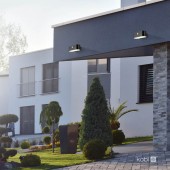 Aplique Solar LED Pared Sensor movimiento PIR - 2