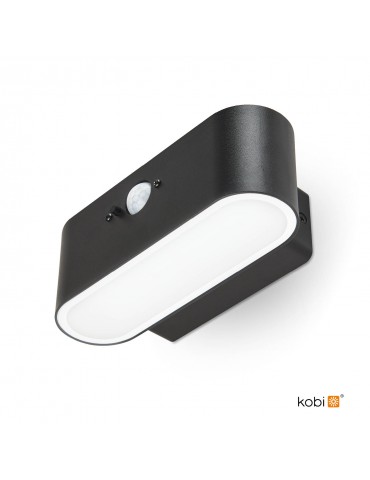 Aplique Solar LED Pared Sensor movimiento PIR - 15