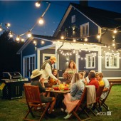 Guirnalda luces feria exterior 10 metros 10 E27 - 5