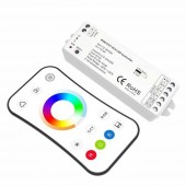 KIT Mando RF Controlador LED RGB CCT Tiras led 12/24V DC - 4