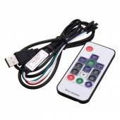 Mando RF Tiras LED Digital RGB 5-24V - 7