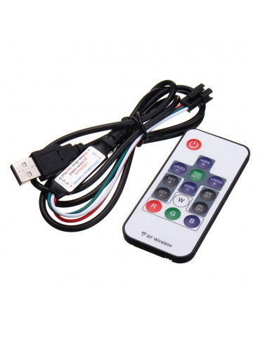 Mando RF Tiras LED Digital RGB 5-24V - 7