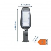 Farola Vial LED Brazo articulado 50W IP65 - 4