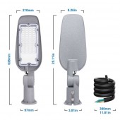 Farola Vial LED Brazo articulado 150W IP65 - 4