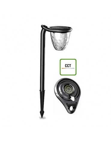 Baliza Solar LED suelo CCT 50cm Sensor mov PIR - 3