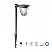 Baliza Solar LED suelo CCT 50cm Sensor mov PIR - 4