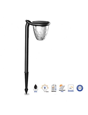 Baliza Solar LED suelo CCT 50cm Sensor mov PIR - 4