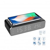 Reloj digital con cargador wireless para móvil - 1