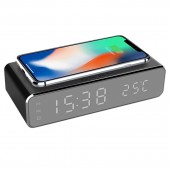 Reloj digital con cargador wireless para móvil - 7