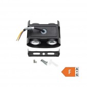 Aplique pared Led 4w efecto original Doble cara - 9