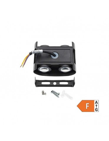 Aplique pared Led 4w efecto original Doble cara - 9