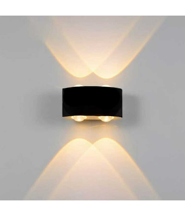 Aplique pared Led 4w efecto original Doble cara - 7