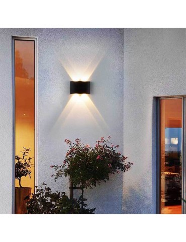 Aplique pared Led 4w efecto original Doble cara - 11