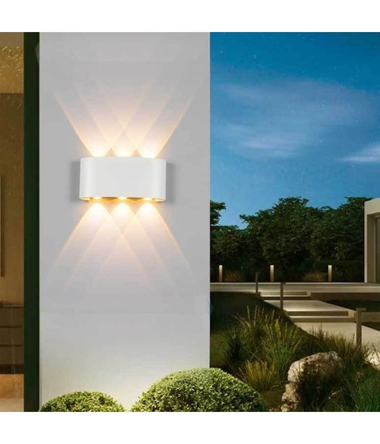 Aplique Pared Led 6w Efecto Original IP65