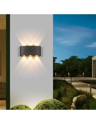Aplique pared Led 6w efecto original Doble cara - 10