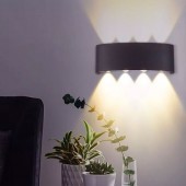 Aplique pared Led 8w efecto original Doble cara - 11