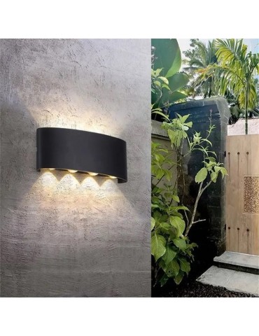 Aplique pared Led 8w efecto original Doble cara - 12