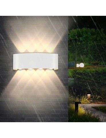 Aplique pared Led 8w efecto original Doble cara - 6