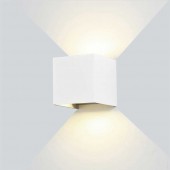 Aplique pared Led 6w Cubo Blanco Doble cara - 1