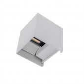 Aplique pared Led 6w Cubo blanco Doble cara ajustable - 3