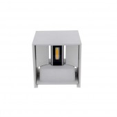 Aplique pared Led 6w Cubo Blanco Doble cara - 7