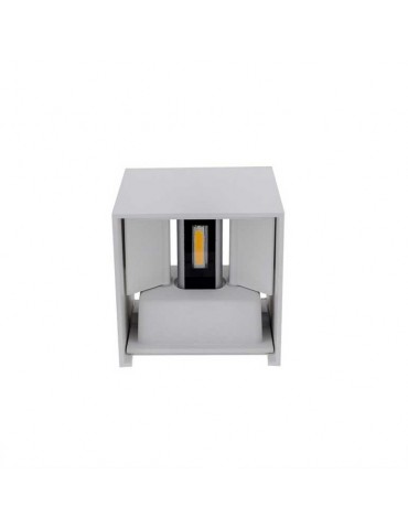 Aplique pared Led 6w Cubo Blanco Doble cara - 7