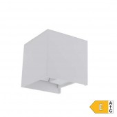 Aplique pared Led 6w Cubo blanco Doble cara ajustable - 2