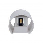 Aplique pared Led 6w Curvo Blanco Doble cara - 6