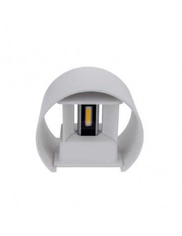 Aplique pared Led 6w Curvo Blanco Doble cara - 6