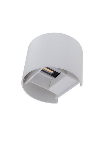 Aplique pared Led 6w Curvo Blanco Doble cara - 4