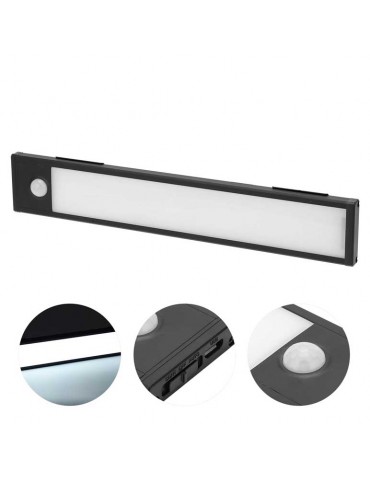 Regleta Led Slim muebles 60cm con sensor PIR - 10