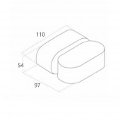 Aplique LED Giratorio Pared 6W Negro - 4