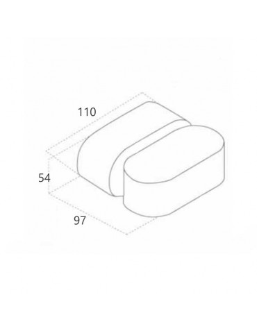 Aplique LED Giratorio Pared 6W Negro - 4
