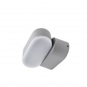 Aplique LED Giratorio Pared 6W Gris - 6