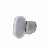 Aplique LED Giratorio Pared 6W Gris - 5