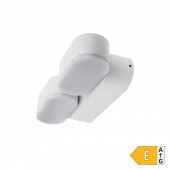 Aplique LED Doble Giratorio Pared 12W Blanco - 3