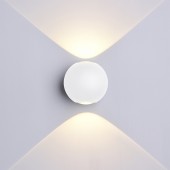 Aplique pared Led Esfera 6w Blanco 2 caras - 1