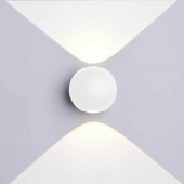 Aplique pared Led Esfera 6w Blanco 2 caras - 3